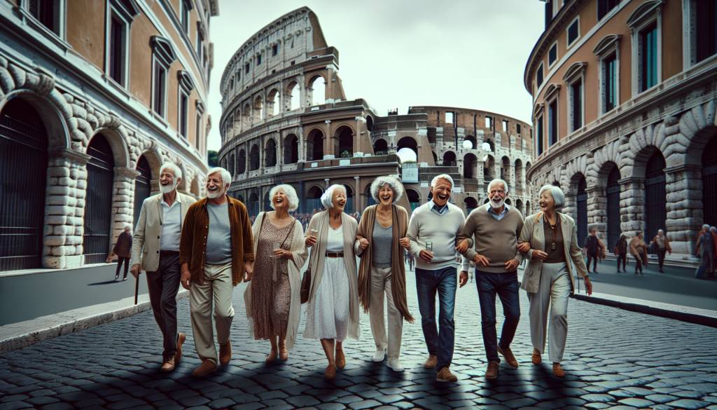 Organiser un inoubliable séjour entre amis à Rome pour seniors